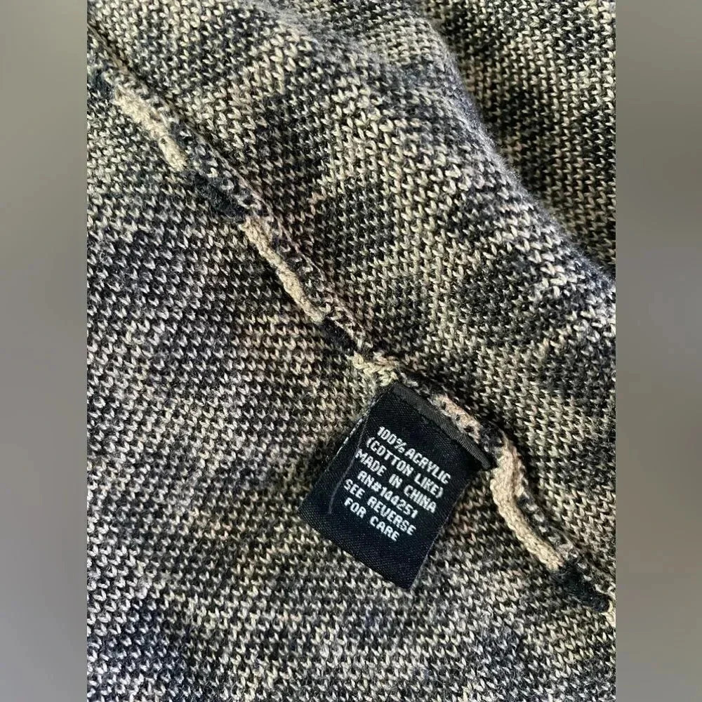 moon & madison open cardigan leopard print - Picture 4 of 7